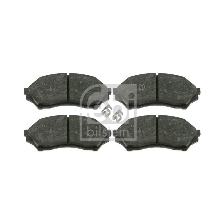 Stabdžių trinkelių rinkinys, diskinis stabdys FEBI BILSTEIN 16498