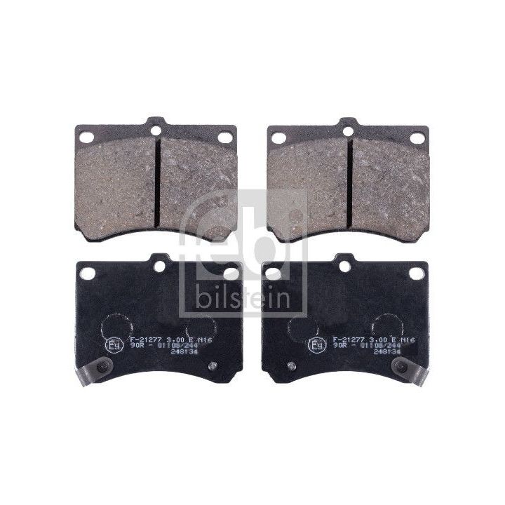 Stabdžių trinkelių rinkinys, diskinis stabdys FEBI BILSTEIN 16499