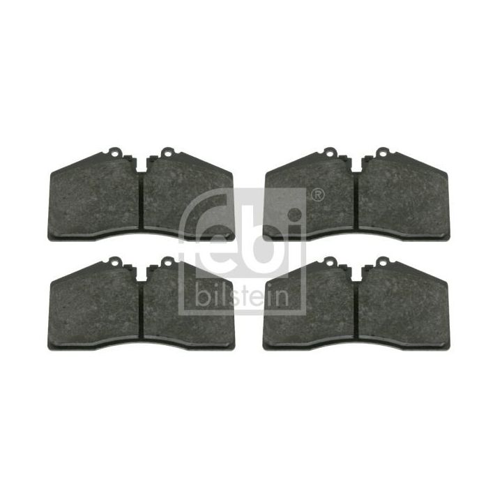 Stabdžių trinkelių rinkinys, diskinis stabdys FEBI BILSTEIN 16518