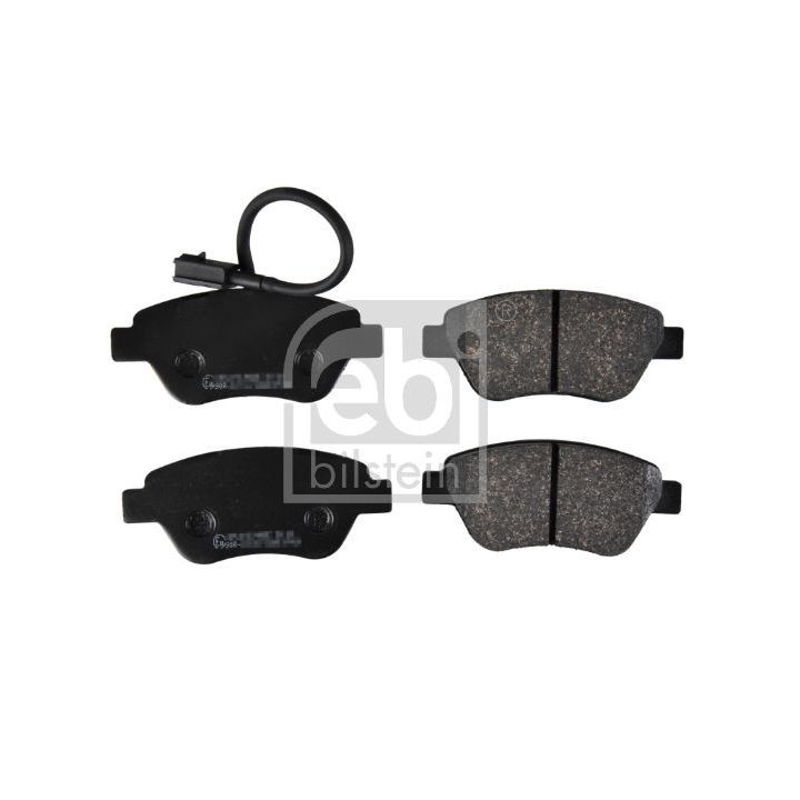 Stabdžių trinkelių rinkinys, diskinis stabdys FEBI BILSTEIN 16555