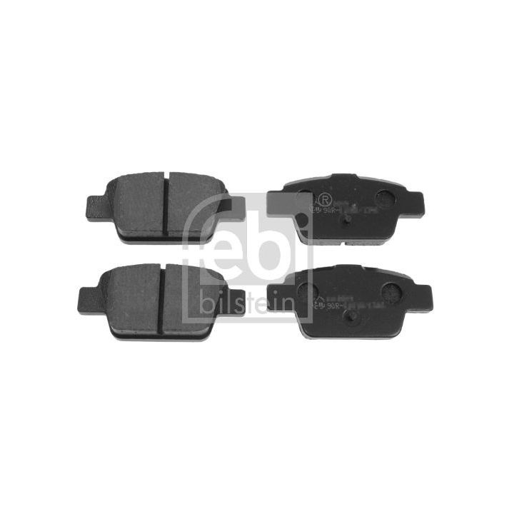 Stabdžių trinkelių rinkinys, diskinis stabdys FEBI BILSTEIN 16556