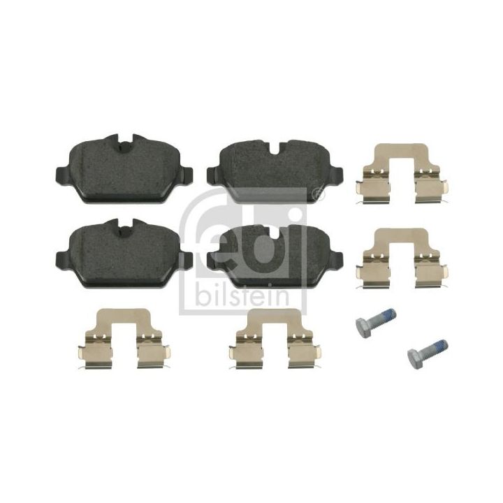 Stabdžių trinkelių rinkinys, diskinis stabdys FEBI BILSTEIN 16560