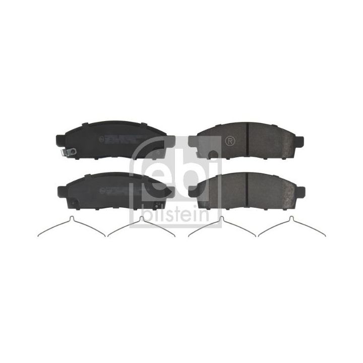 Stabdžių trinkelių rinkinys, diskinis stabdys FEBI BILSTEIN 16624