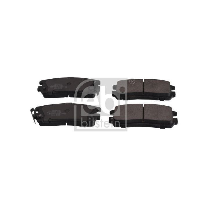 Stabdžių trinkelių rinkinys, diskinis stabdys FEBI BILSTEIN 16641