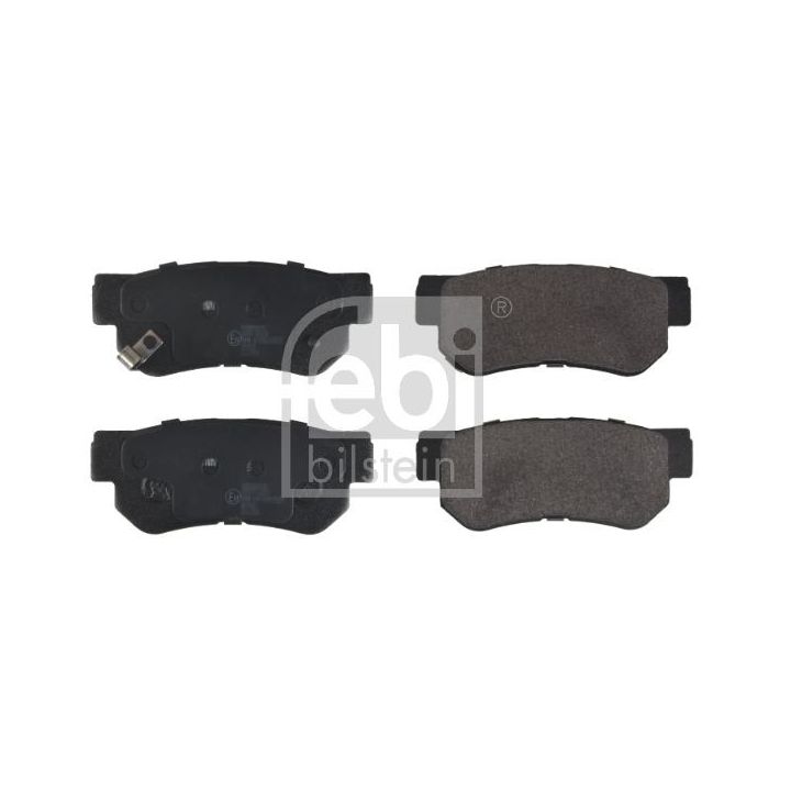 Stabdžių trinkelių rinkinys, diskinis stabdys FEBI BILSTEIN 16675