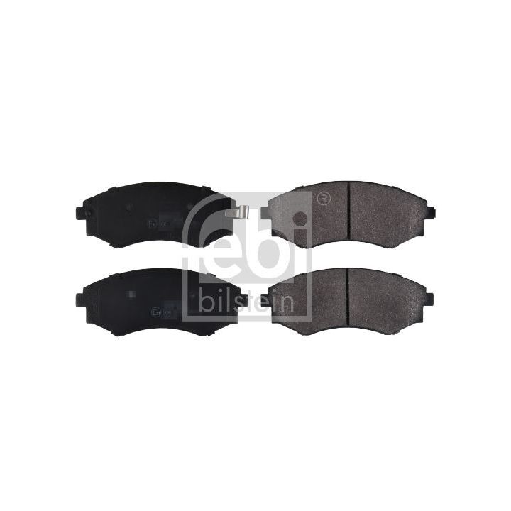 Stabdžių trinkelių rinkinys, diskinis stabdys FEBI BILSTEIN 16681