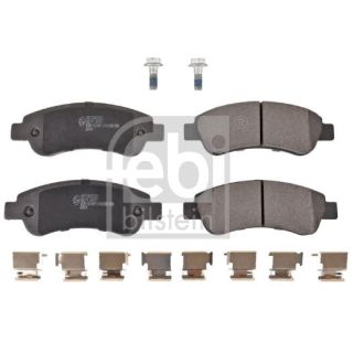 Stabdžių trinkelių rinkinys, diskinis stabdys FEBI BILSTEIN 16814