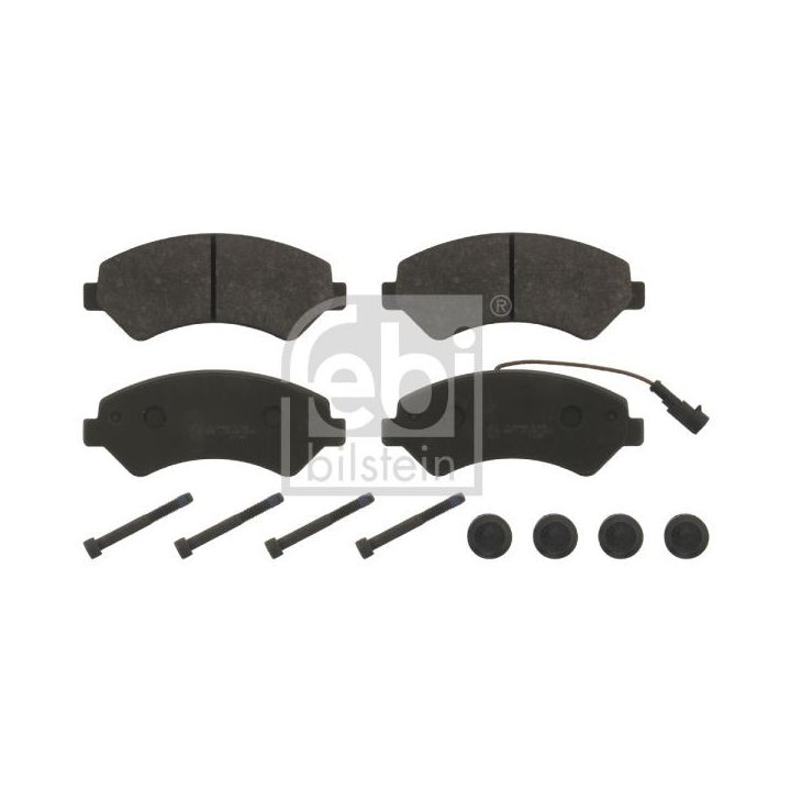 Stabdžių trinkelių rinkinys, diskinis stabdys FEBI BILSTEIN 16840