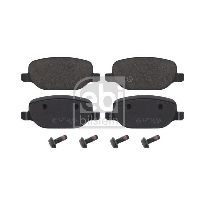 Stabdžių trinkelių rinkinys, diskinis stabdys FEBI BILSTEIN 16851