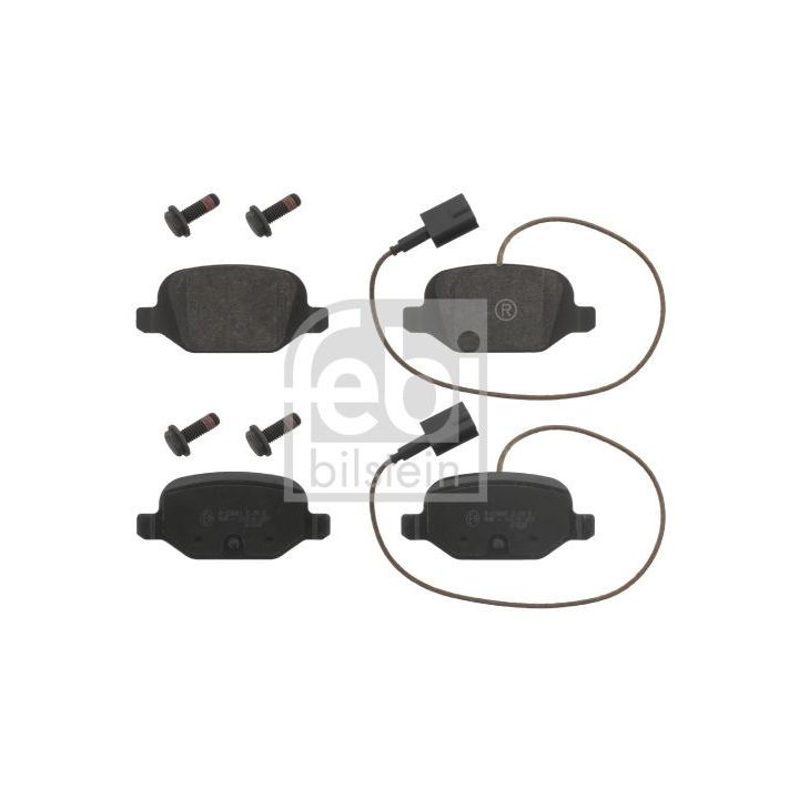Stabdžių trinkelių rinkinys, diskinis stabdys FEBI BILSTEIN 16856