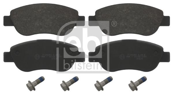 Stabdžių trinkelių rinkinys, diskinis stabdys FEBI BILSTEIN 16857
