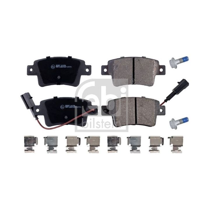 Stabdžių trinkelių rinkinys, diskinis stabdys FEBI BILSTEIN 16898