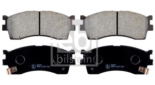 Stabdžių trinkelių rinkinys, diskinis stabdys FEBI BILSTEIN 170267