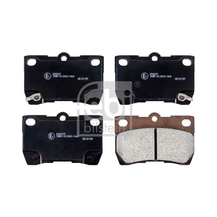 Stabdžių trinkelių rinkinys, diskinis stabdys FEBI BILSTEIN 170295