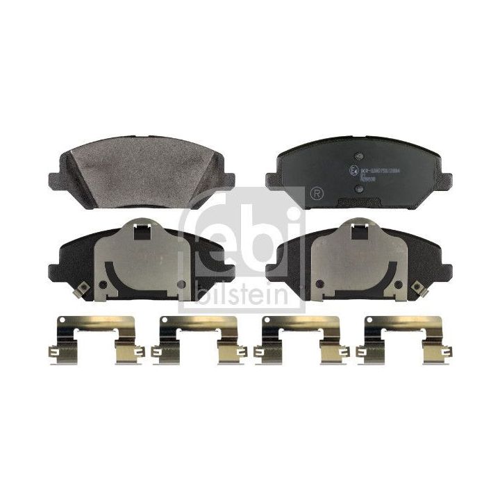 Stabdžių trinkelių rinkinys, diskinis stabdys FEBI BILSTEIN 170637