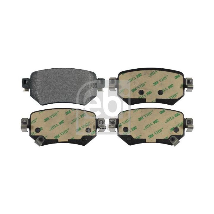 Stabdžių trinkelių rinkinys, diskinis stabdys FEBI BILSTEIN 170664