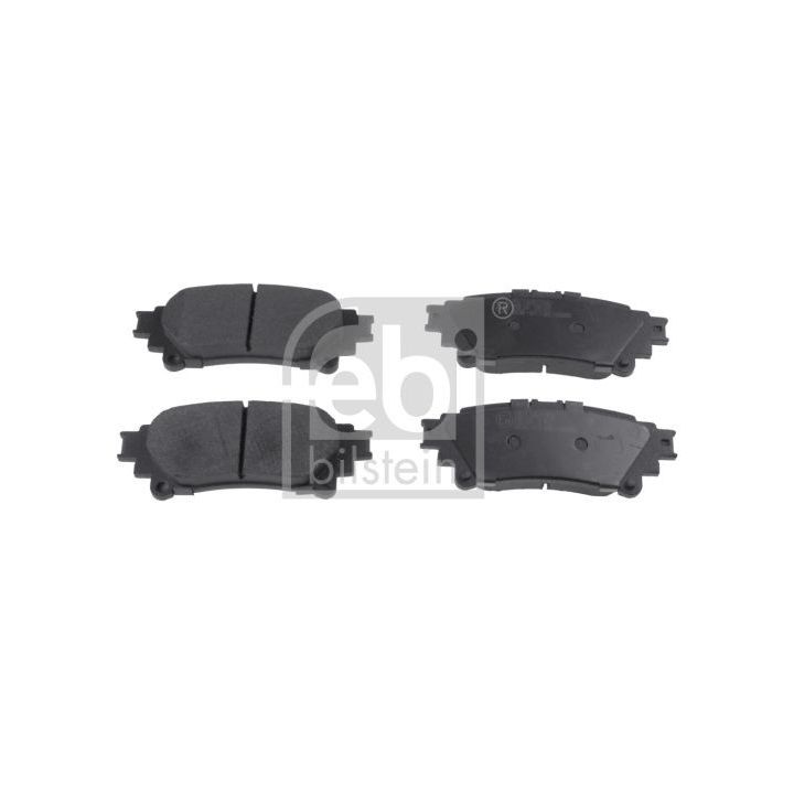 Stabdžių trinkelių rinkinys, diskinis stabdys FEBI BILSTEIN 170897