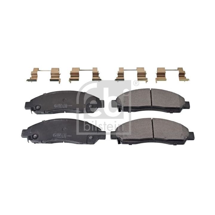 Stabdžių trinkelių rinkinys, diskinis stabdys FEBI BILSTEIN 170899