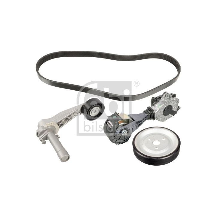 V formos rumbuotas diržas, komplektas FEBI BILSTEIN 107429