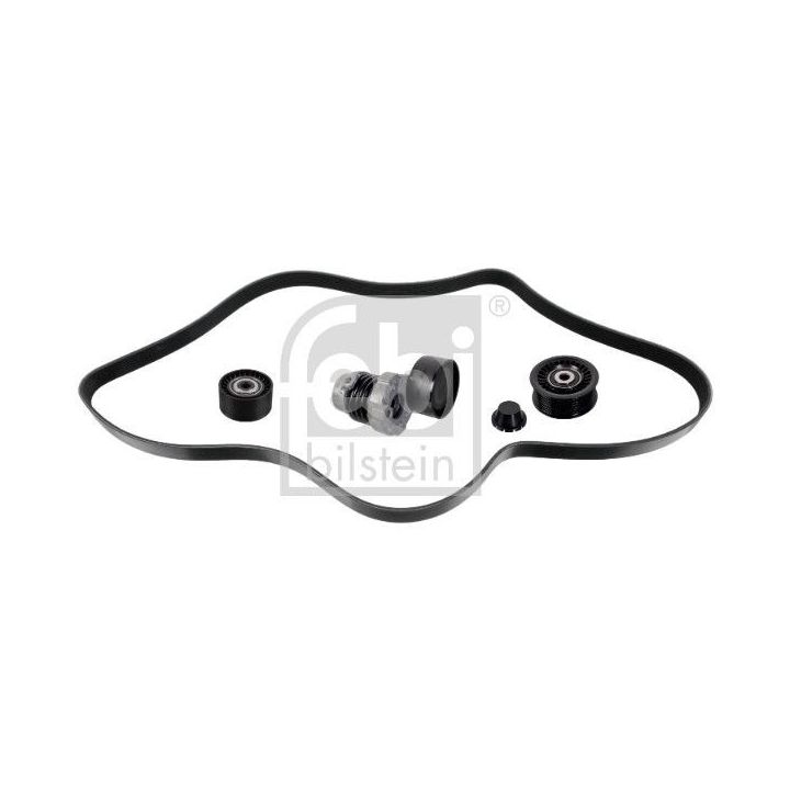 V formos rumbuotas diržas, komplektas FEBI BILSTEIN 183553