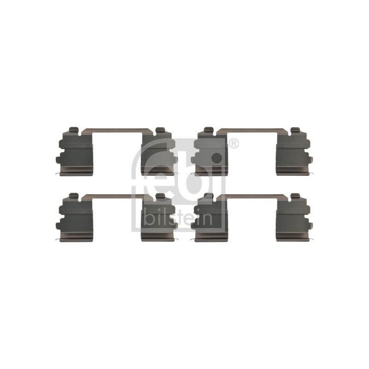Priedų komplektas, diskinių stabdžių trinkelės FEBI BILSTEIN 181478