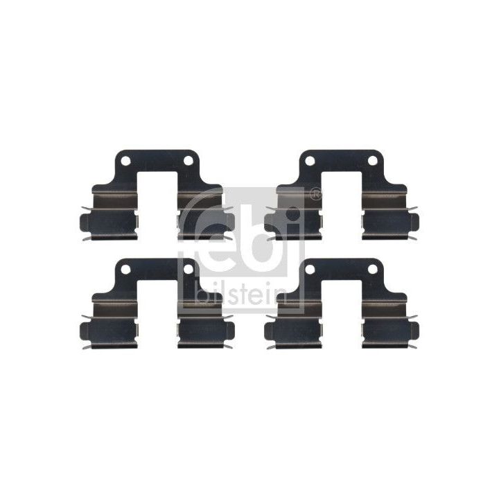 Priedų komplektas, diskinių stabdžių trinkelės FEBI BILSTEIN 181497