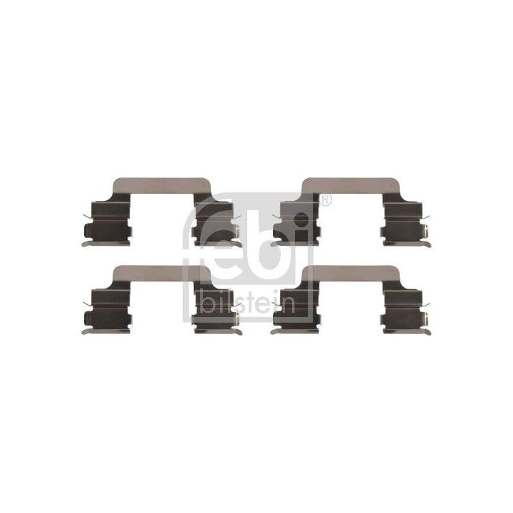 Priedų komplektas, diskinių stabdžių trinkelės FEBI BILSTEIN 182293