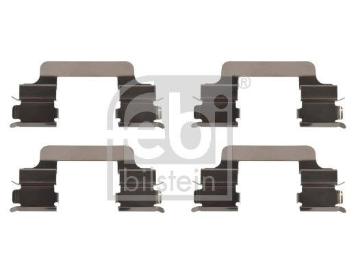 Priedų komplektas, diskinių stabdžių trinkelės FEBI BILSTEIN 182293