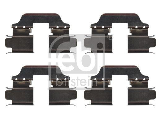Priedų komplektas, diskinių stabdžių trinkelės FEBI BILSTEIN 182356