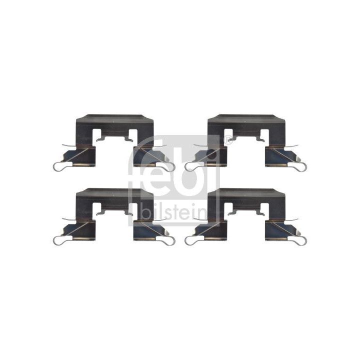 Priedų komplektas, diskinių stabdžių trinkelės FEBI BILSTEIN 182376