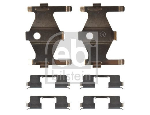Priedų komplektas, diskinių stabdžių trinkelės FEBI BILSTEIN 182431