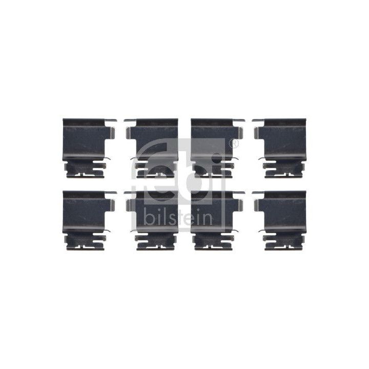 Priedų komplektas, diskinių stabdžių trinkelės FEBI BILSTEIN 182472