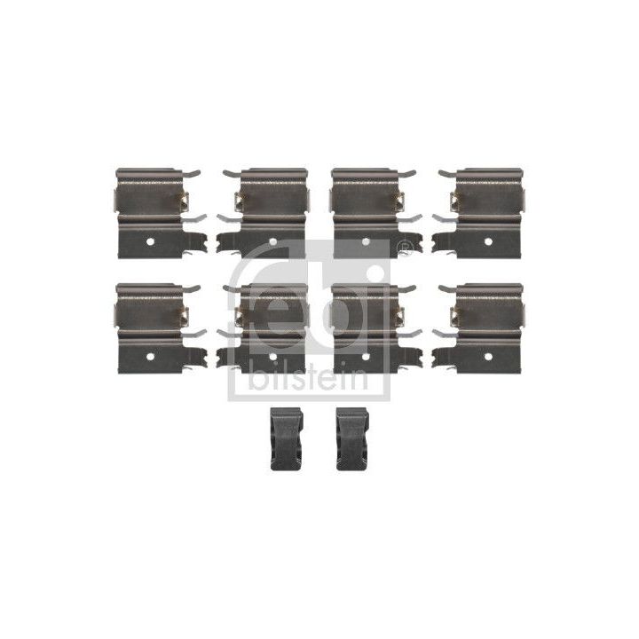 Priedų komplektas, diskinių stabdžių trinkelės FEBI BILSTEIN 182543