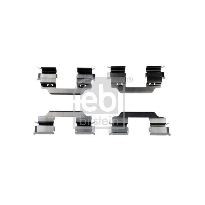 Priedų komplektas, diskinių stabdžių trinkelės FEBI BILSTEIN 182718