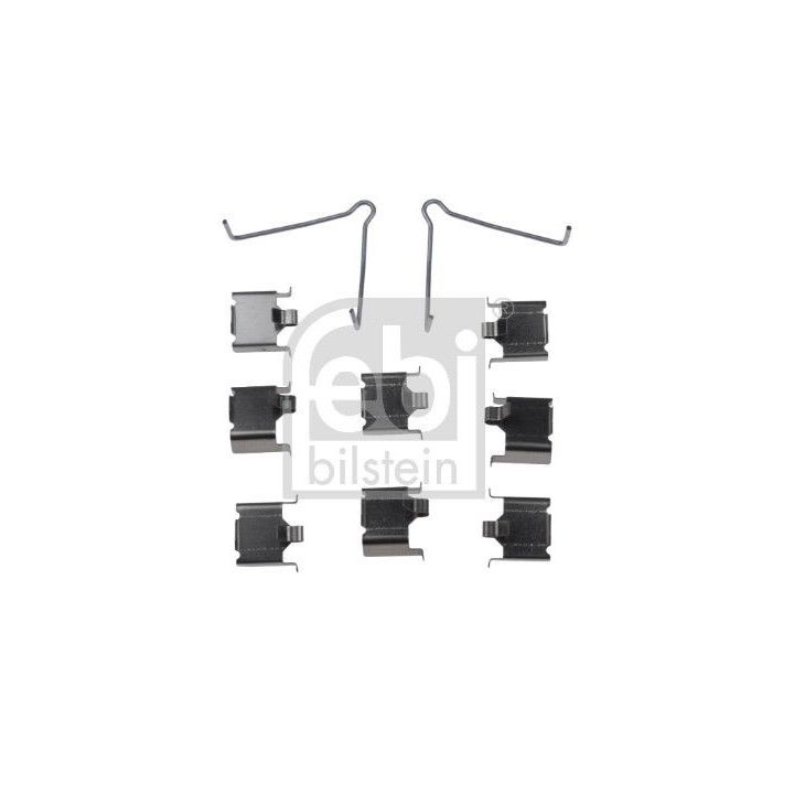 Priedų komplektas, diskinių stabdžių trinkelės FEBI BILSTEIN 182721