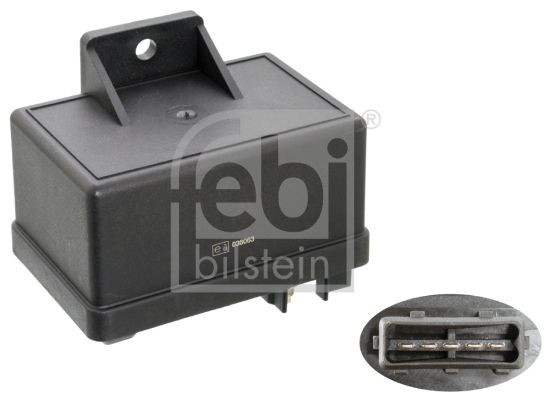 Relė, kaitinimo žvakių sistema FEBI BILSTEIN 12745