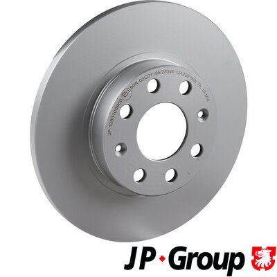 Stabdžių diskas JP GROUP 1263106900