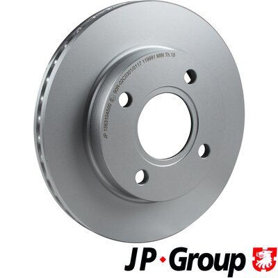 Stabdžių diskas JP GROUP 1563104500