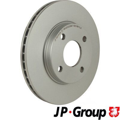 Stabdžių diskas JP GROUP 1563104700