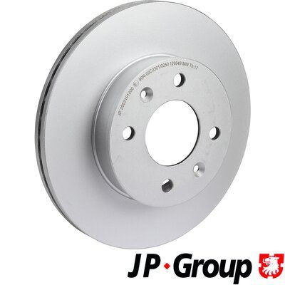 Stabdžių diskas JP GROUP 3563101200