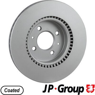 Stabdžių diskas JP GROUP 3663101600