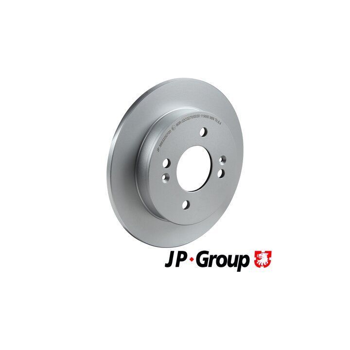 Stabdžių diskas JP GROUP 3663200700