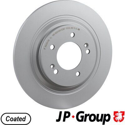 Stabdžių diskas JP GROUP 3663201700