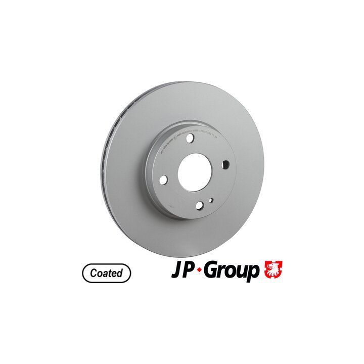 Stabdžių diskas JP GROUP 3863102500