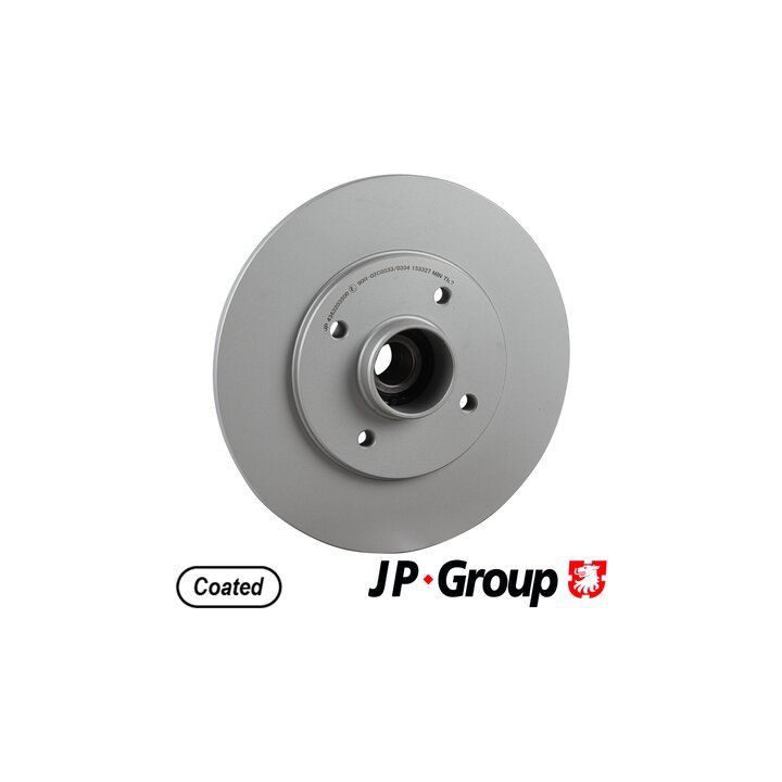 Stabdžių diskas JP GROUP 4363203500