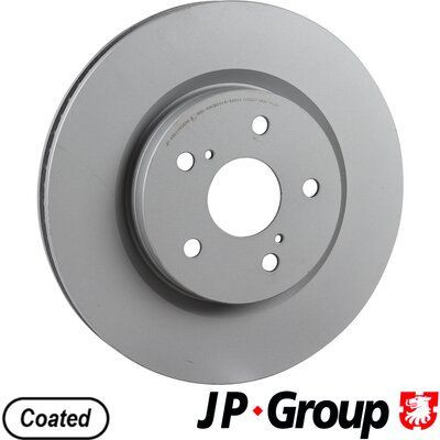 Stabdžių diskas JP GROUP 4863105600