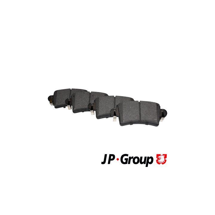 Stabdžių trinkelių rinkinys, diskinis stabdys JP GROUP 1263700910
