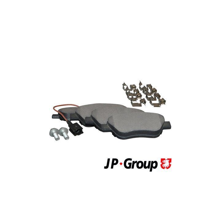 Stabdžių trinkelių rinkinys, diskinis stabdys JP GROUP 3363601310
