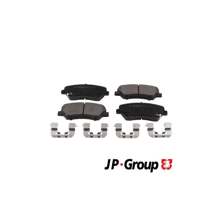 Stabdžių trinkelių rinkinys, diskinis stabdys JP GROUP 3663604410
