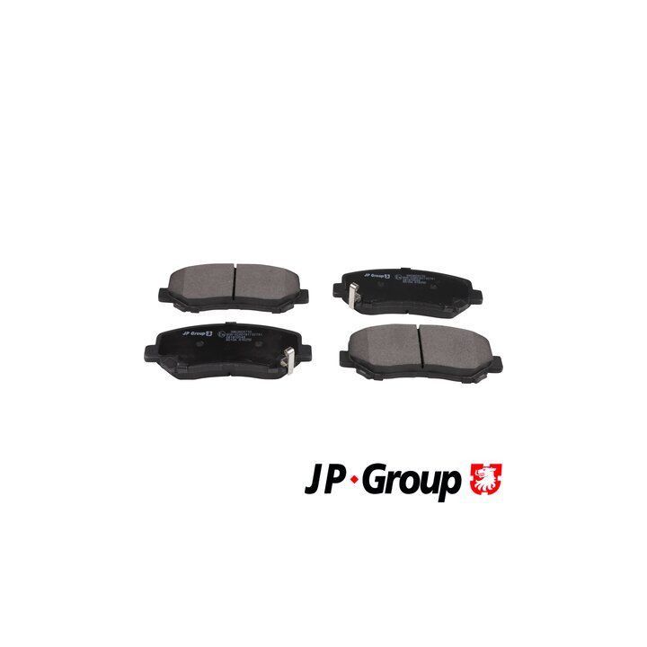Stabdžių trinkelių rinkinys, diskinis stabdys JP GROUP 3863604710